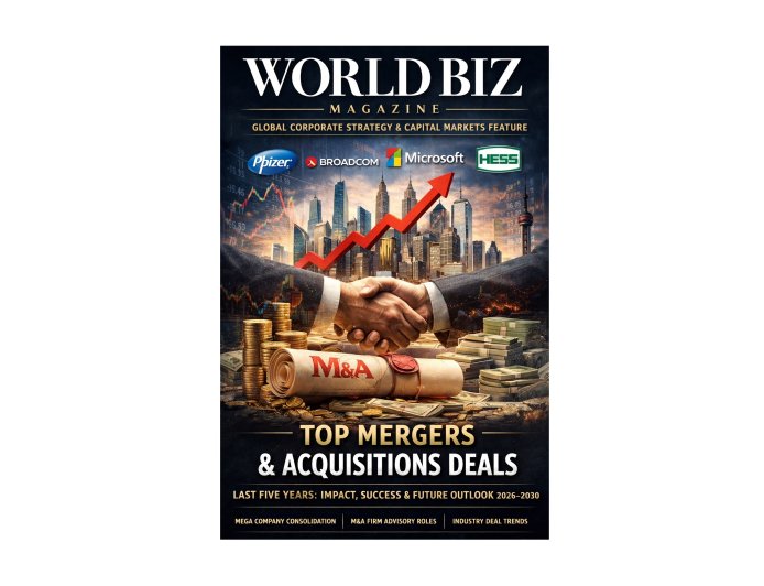 Top Mergers & Acquisitions Deals - Global Impact, Industry Trends & Outlook 2026-2030