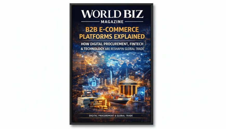 B2B E-Commerce Platforms Explained: How Digital Procurement, Fintech & Technology Are Reshaping Global Trade