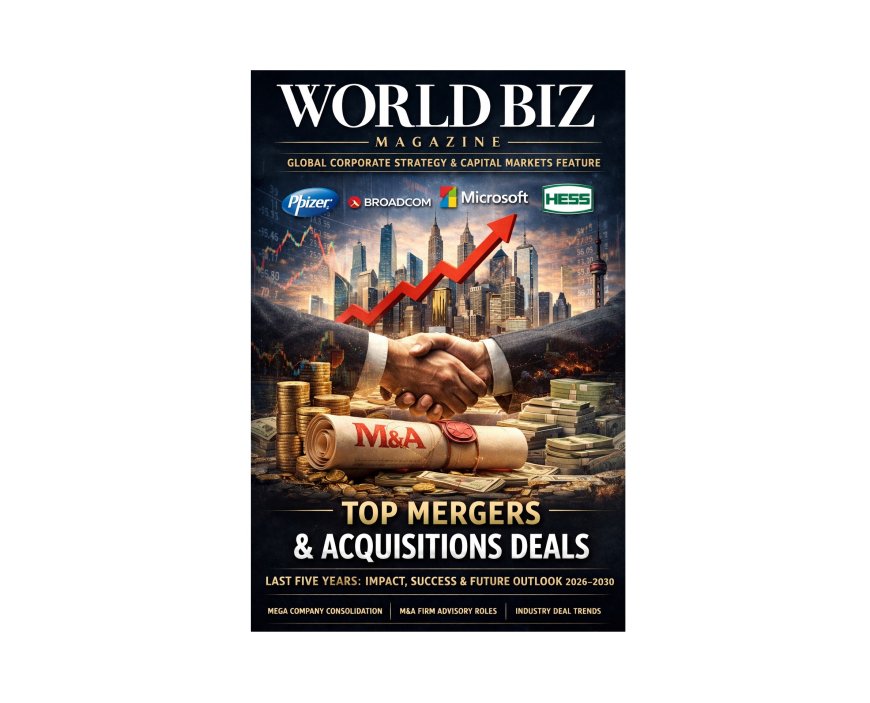 Top Mergers & Acquisitions Deals - Global Impact, Industry Trends & Outlook 2026-2030