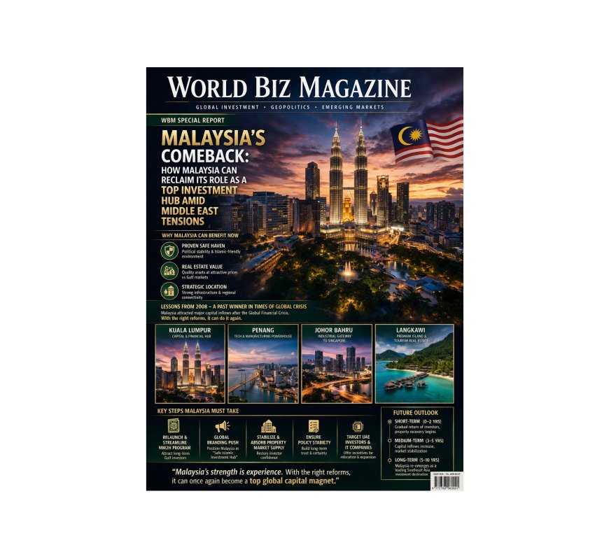 Malaysia’s Comeback: A Strategic Investment Hub Amid Middle East Tensions