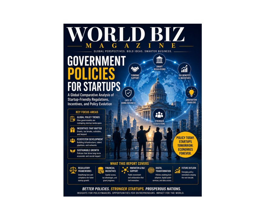 Government Policies for Startups: A Global Comparison of Regulations and Incentives