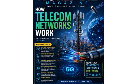 How Telecommunications Networks Work in the Digital Era