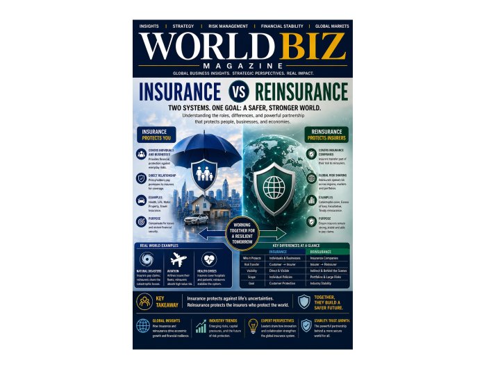 Insurance vs Reinsurance: Understanding the Two Pillars of Risk Protection