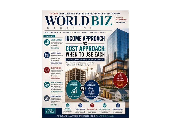 Income Approach vs Cost Approach: When to Use Each in Real Estate Valuation