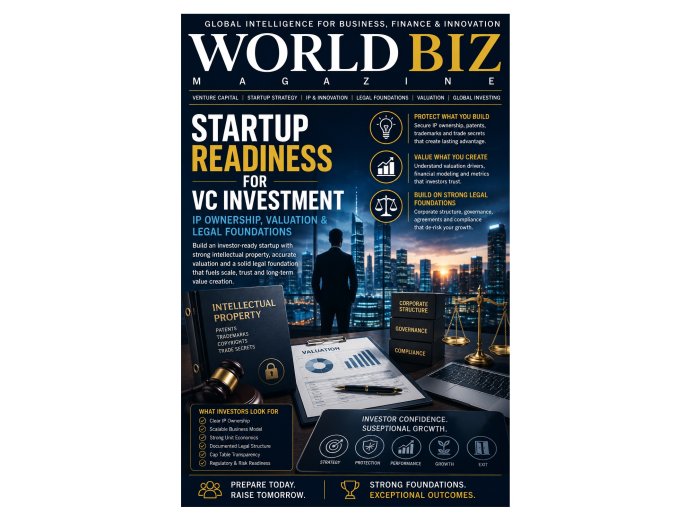 Startup Readiness for VC Investment: IP Ownership, Valuation & Legal Foundations