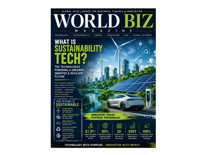 Sustainability Technology and the Rise of the Green Economy