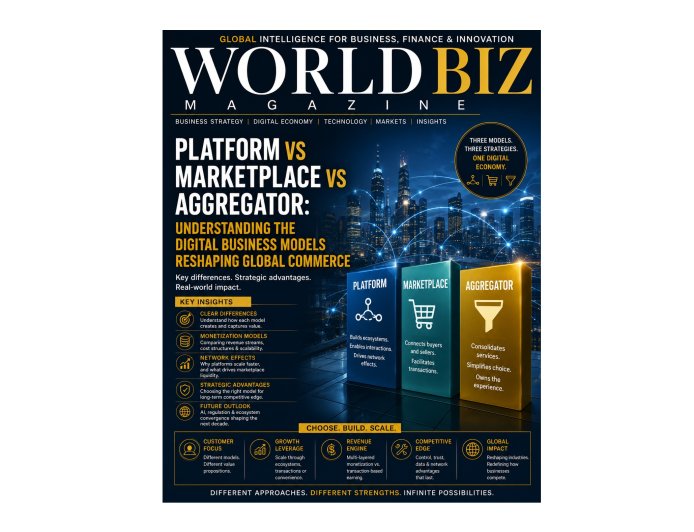 Platform vs Marketplace vs Aggregator | Understanding Digital Business Models