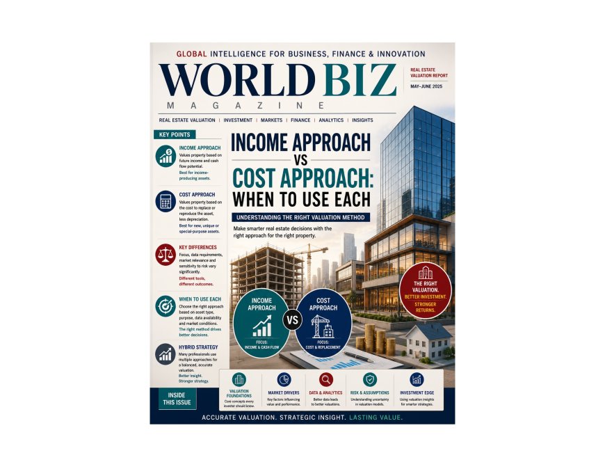 Income Approach vs Cost Approach: When to Use Each in Real Estate Valuation