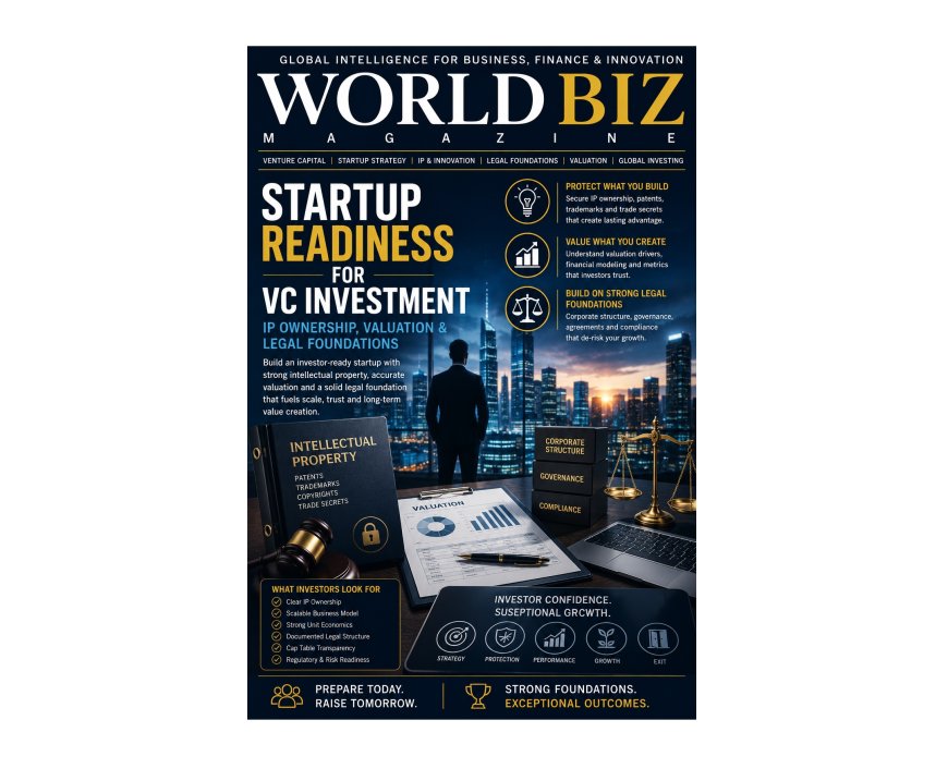 Startup Readiness for VC Investment: IP Ownership, Valuation & Legal Foundations