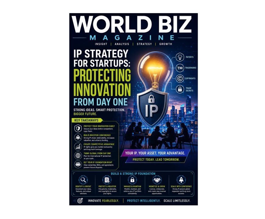 IP Strategy for Startups: Protecting Innovation from Day One