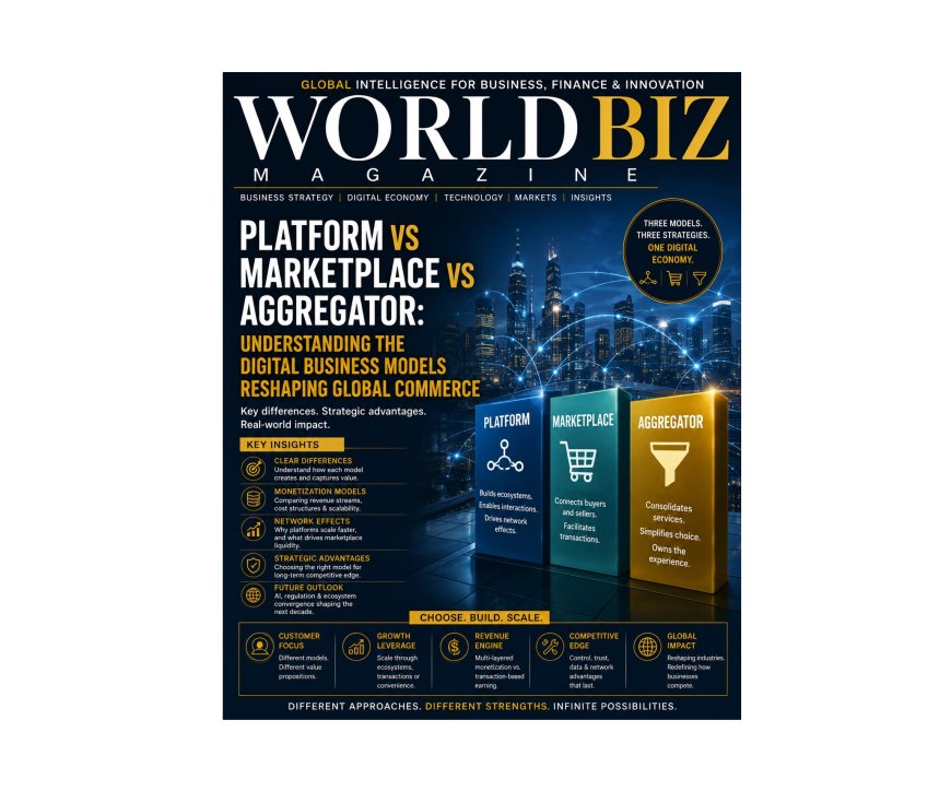 Platform vs Marketplace vs Aggregator | Understanding Digital Business Models