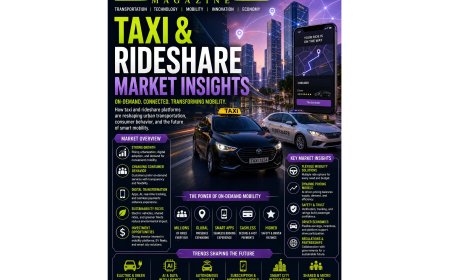 Taxi & Rideshare Market Insights: The Future of On-Demand Mobility and Smart Urban Transportation