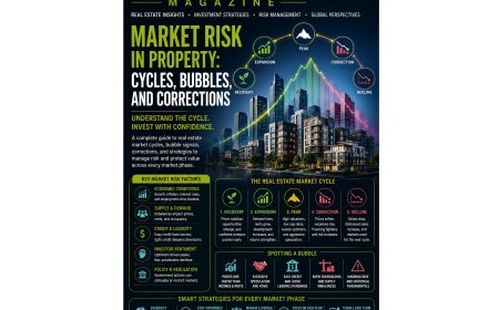 Market Risk in Property: Understanding Real Estate Cycles, Bubbles, and Market Corrections