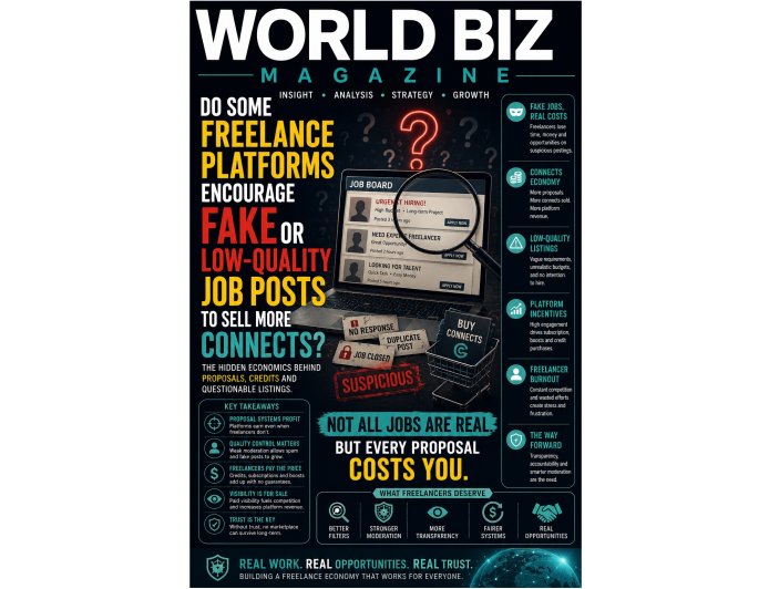 How Fake and Low-Quality Job Posts Impact Freelancers and Platform Economics