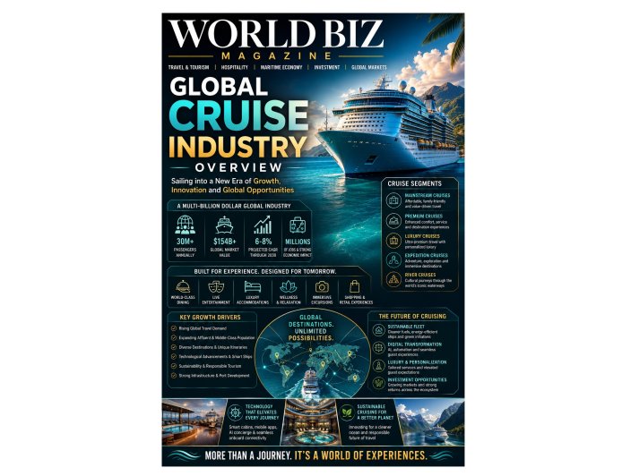 Global Cruise Industry Overview: Trends, Growth Drivers, Investment Opportunities, and Future Outlook