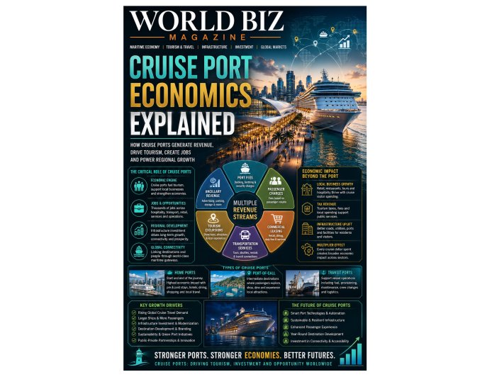 Cruise Ports as Economic Engines: Tourism, Infrastructure, and Investment Growth