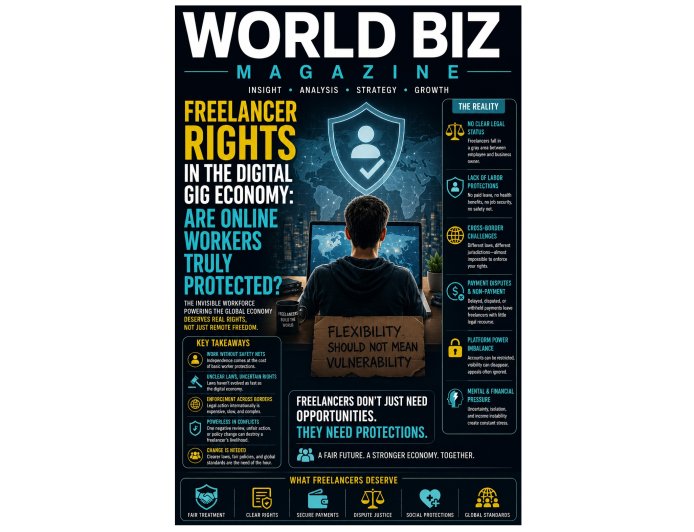 Freelancer Rights in the Digital Gig Economy: Are Online Workers Truly Protected?