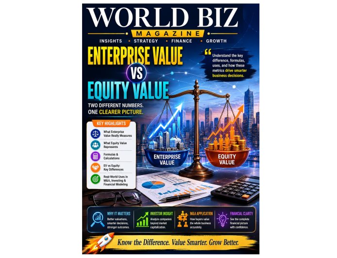 Enterprise Value vs Equity Value: Understanding Business Valuation Metrics