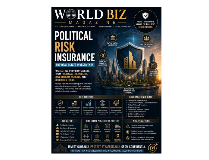 Political Risk Insurance for Real Estate Investments: Protecting Global Property Assets