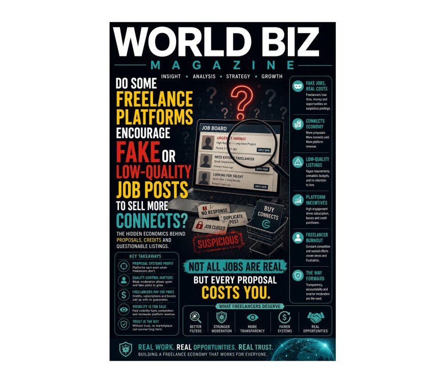 How Fake and Low-Quality Job Posts Impact Freelancers and Platform Economics