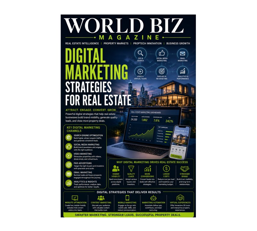 How Real Estate Companies Use Digital Marketing to Drive Growth and Conversions
