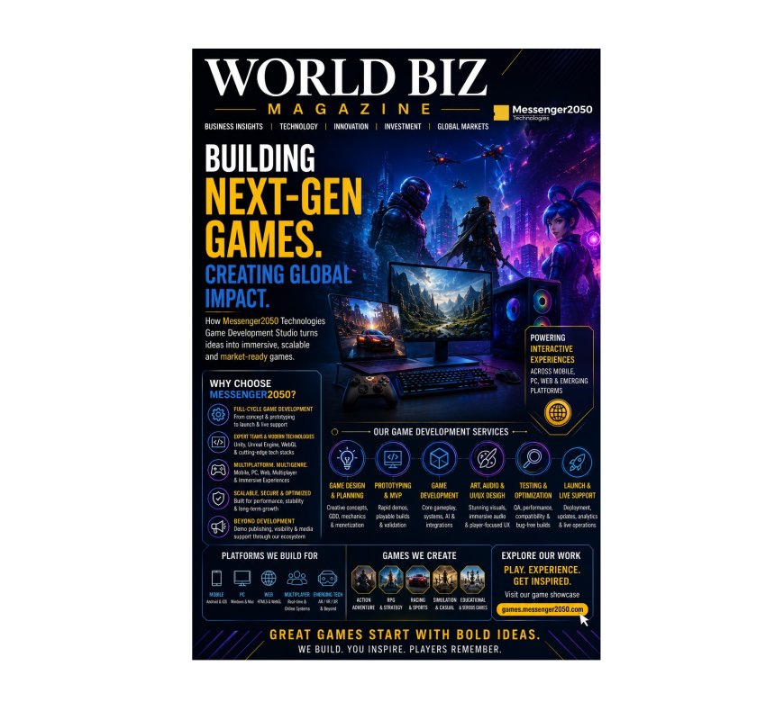 From Idea to Launch: How Messenger2050 Creates High-Performance Games Across Multiple Platforms