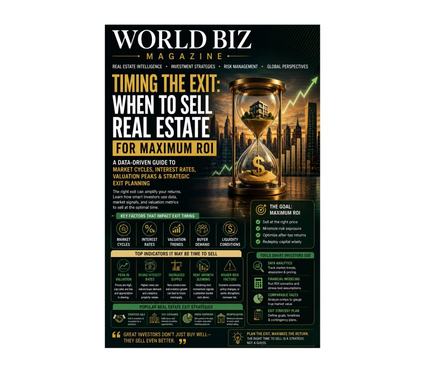 Timing the Exit: When to Sell Real Estate for Maximum ROI – A Data-Driven Investor's Guide