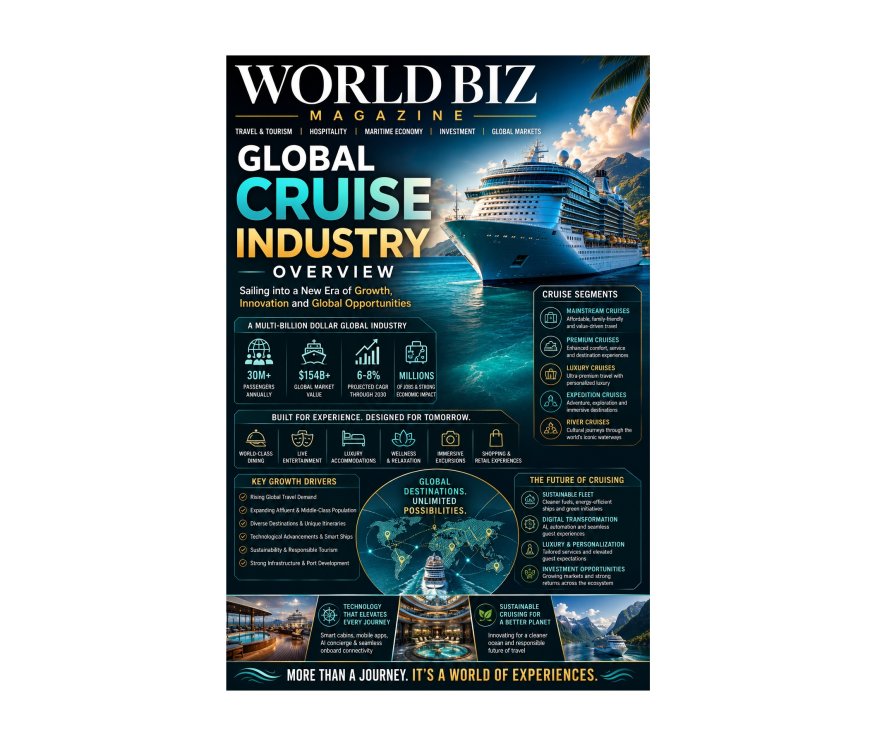 Global Cruise Industry Overview: Trends, Growth Drivers, Investment Opportunities, and Future Outlook