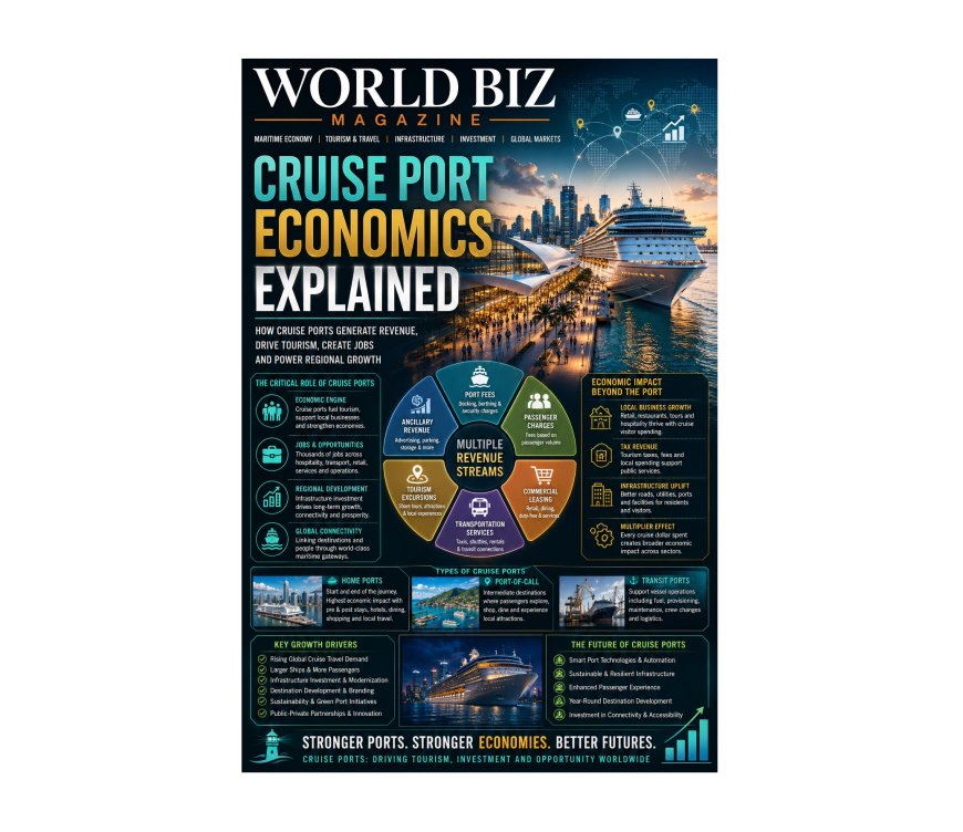 Cruise Ports as Economic Engines: Tourism, Infrastructure, and Investment Growth