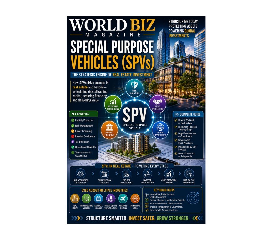 Special Purpose Vehicles (SPVs) in Real Estate and Global Business: Structure, Benefits, Risks & Strategic Applications