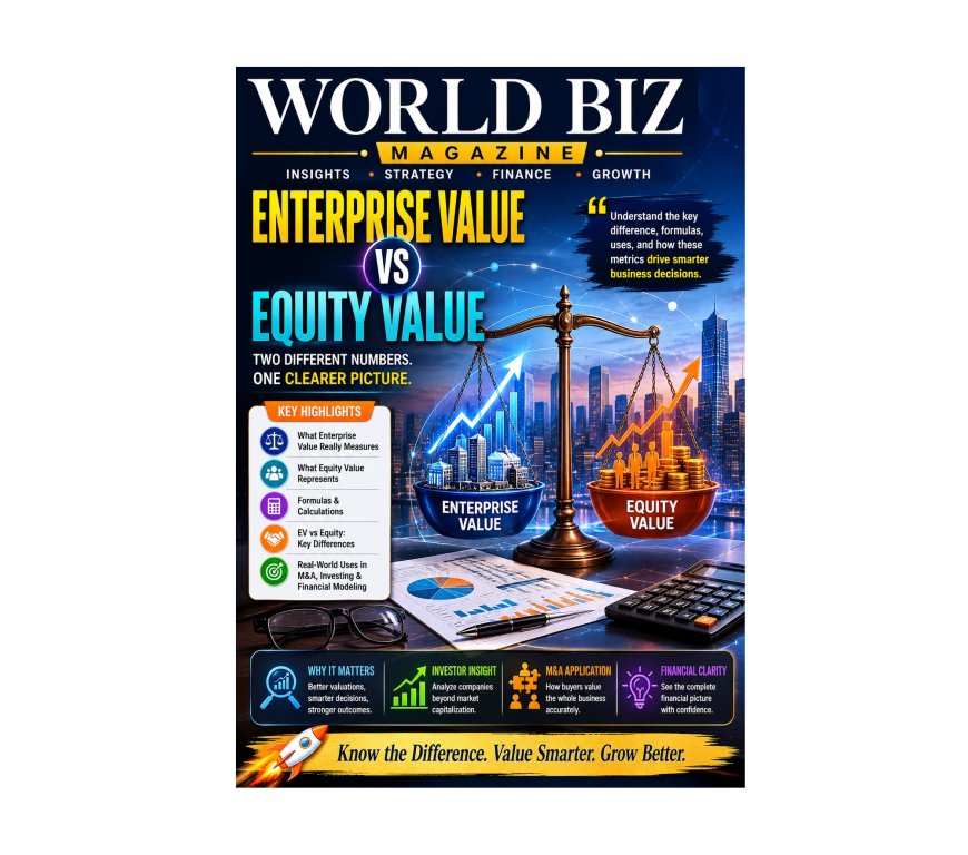Enterprise Value vs Equity Value: Understanding Business Valuation Metrics