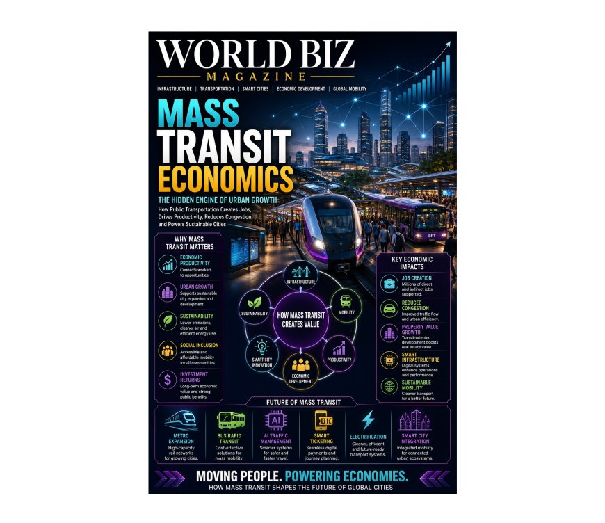 Mass Transit Economics: Understanding the Financial, Social, and Economic Impact of Public Transportation Systems in Modern Cities