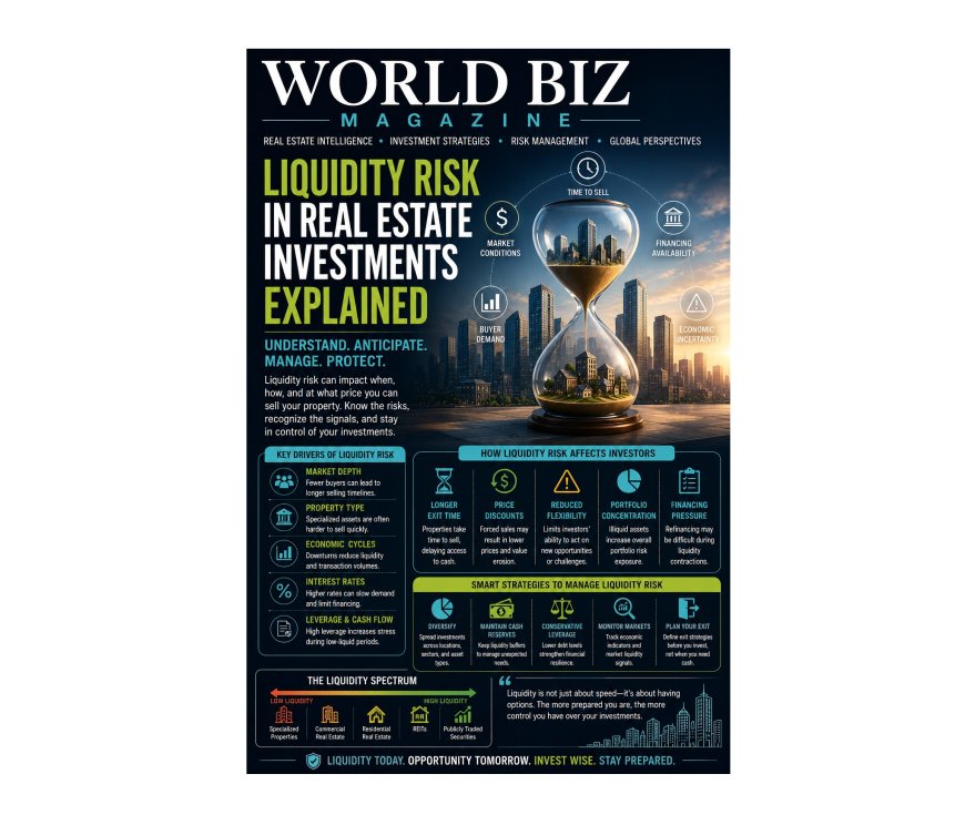 Liquidity Risk in Real Estate Investments Explained: How Smart Investors Protect Capital and Maintain Financial Flexibility