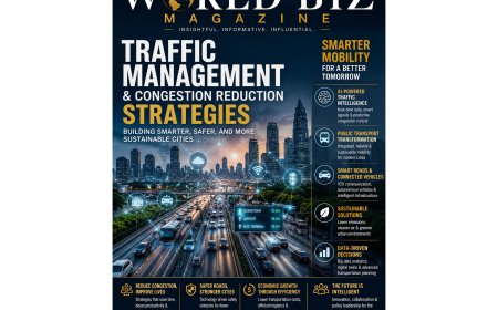 Traffic Management & Congestion Reduction Strategies: The Future of Smart Cities | World Biz Magazine