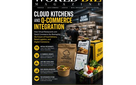 Cloud Kitchens and Q-Commerce Integration: The Future of Food Delivery | World Biz Magazine