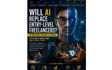 Will AI Replace Entry-Level Freelancers? The Future of Writing, Design & Coding | World Biz Magazine