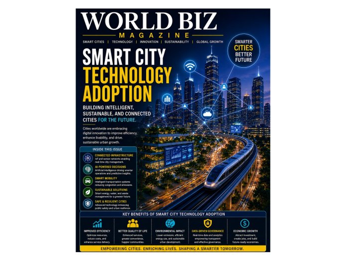 Technology-Driven Cities: The Rise of Smart City Adoption and Urban Intelligence