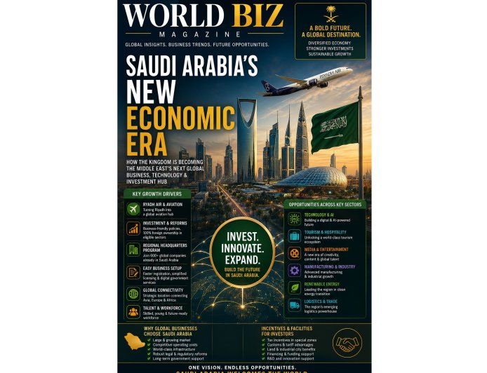 Why Saudi Arabia Is Emerging as the Middle East's Next Global Business Hub