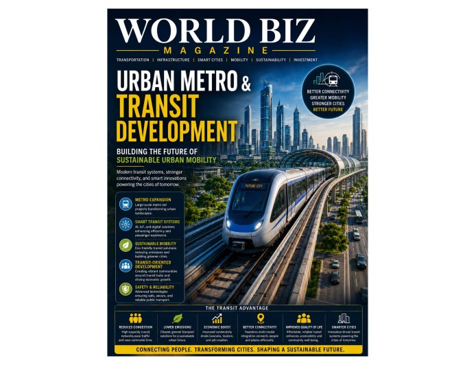 Modern Metro Infrastructure: Enhancing Connectivity, Sustainability, and Urban Growth
