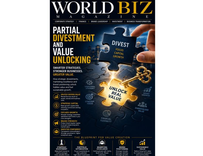 Partial Divestment and Value Unlocking: Strategies for Business Growth | World Biz Magazine