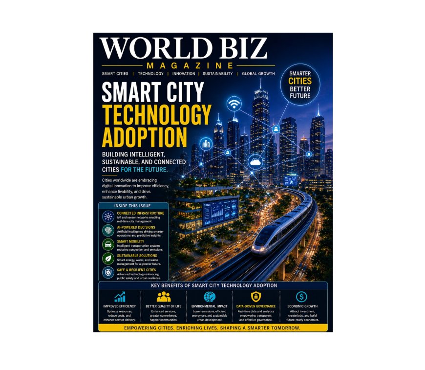 Technology-Driven Cities: The Rise of Smart City Adoption and Urban Intelligence