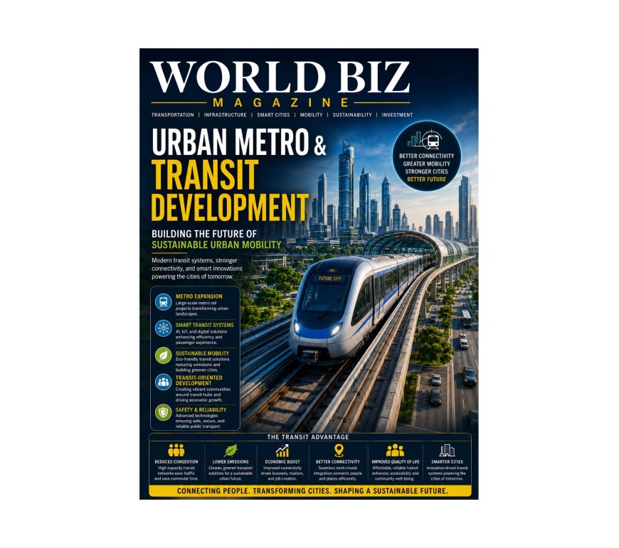 Modern Metro Infrastructure: Enhancing Connectivity, Sustainability, and Urban Growth