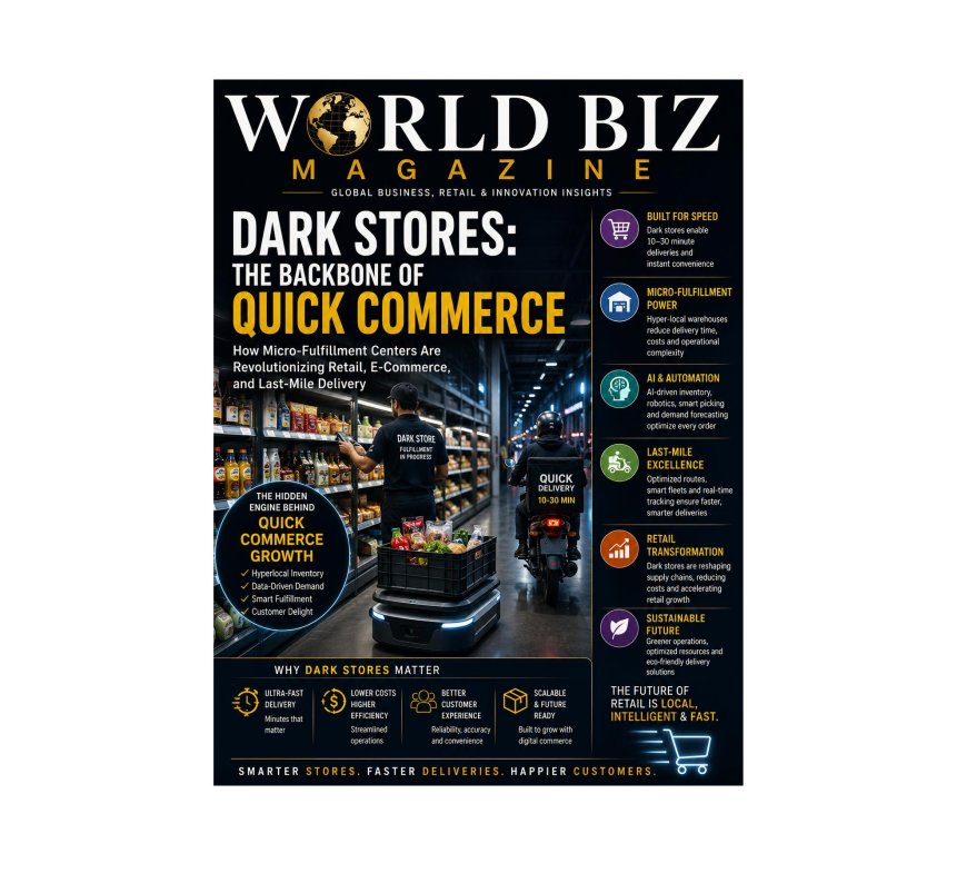 Dark Stores: The Backbone of Quick Commerce | World Biz Magazine