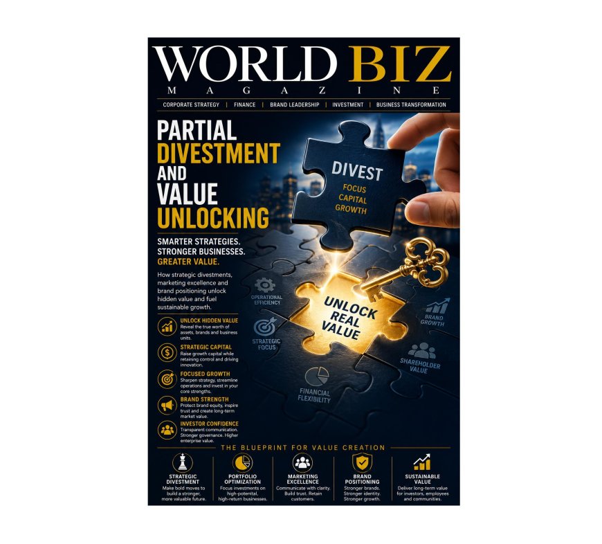 Partial Divestment and Value Unlocking: Strategies for Business Growth | World Biz Magazine