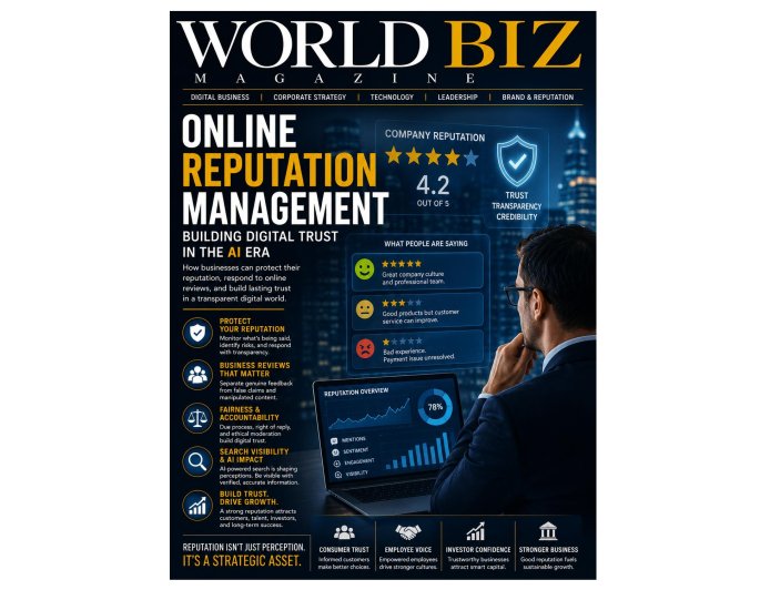 Online Reputation Management: Building Digital Trust in the AI Era | World Biz Magazine