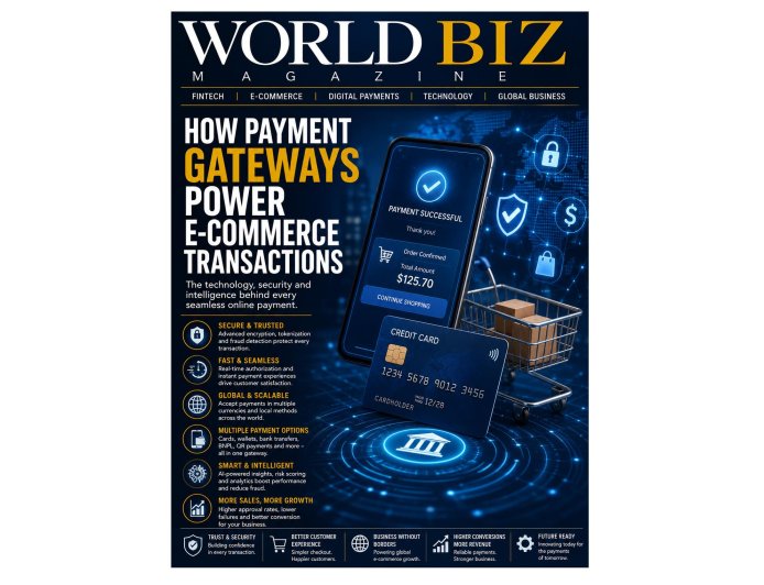 How Payment Gateways Power E-Commerce Transactions | World Biz Magazine
