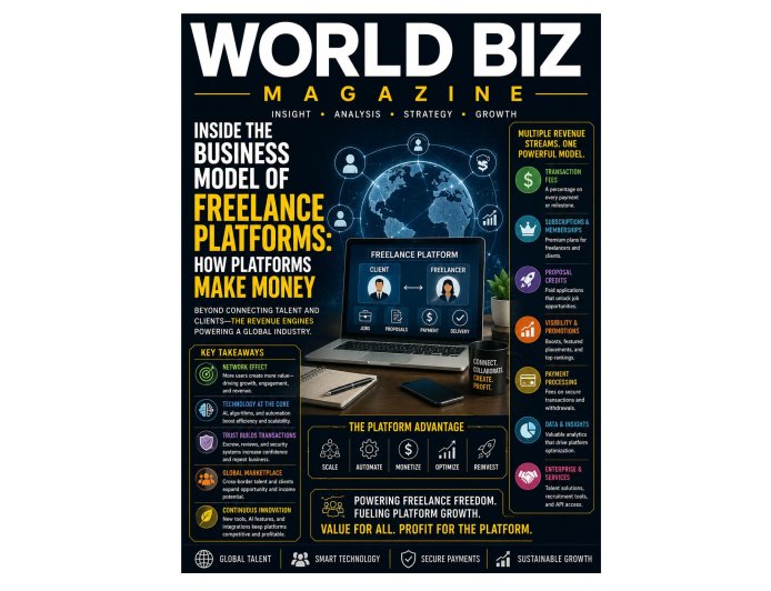 Inside the Business Model of Freelance Platforms: How Platforms Make Money