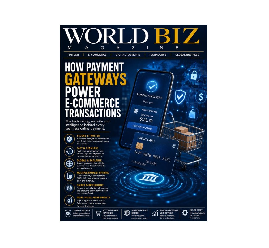 How Payment Gateways Power E-Commerce Transactions | World Biz Magazine