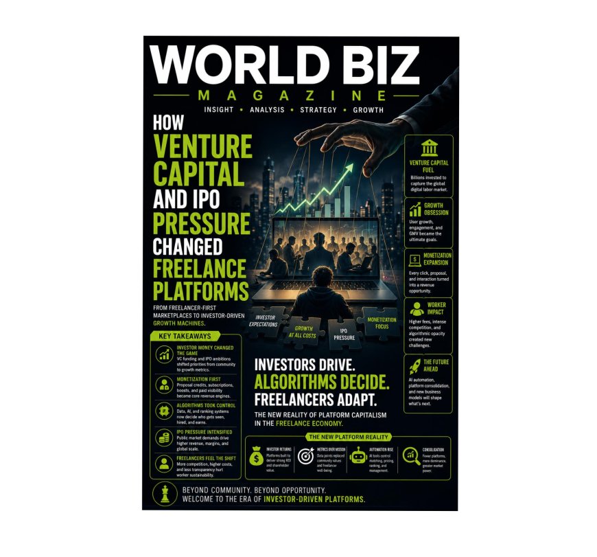 How Venture Capital and IPO Pressure Changed Freelance Platforms