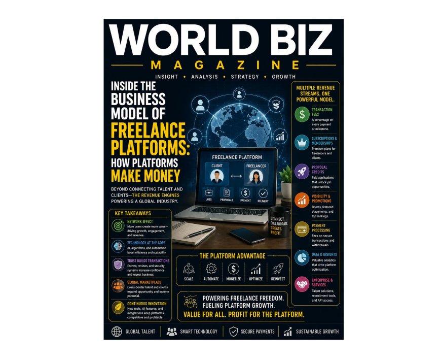 Inside the Business Model of Freelance Platforms: How Platforms Make Money
